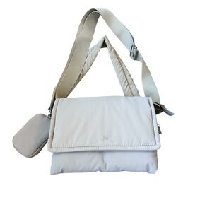 Jason Wu Puffer Bag Microfiber Taupe/Beige